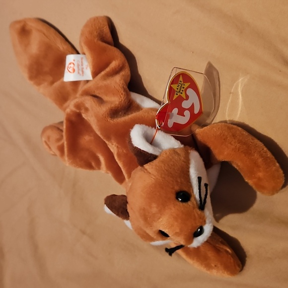 Vintage Sly The Fox Beanie Babie 1996 NWT - Picture 1 of 3